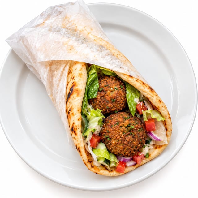 Falafel Wrap.