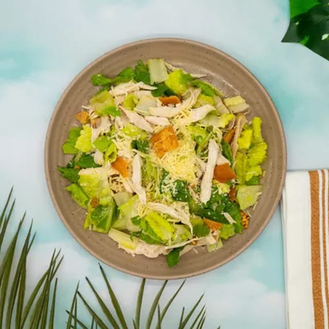 Chicken Caesar Salad.